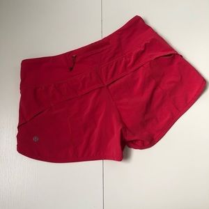 Hot Pink Lululemon Shorts